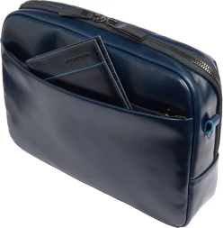 Сумка мужская Piquadro Blue Square CA6588B2/BLU2 синяя натур.кожа