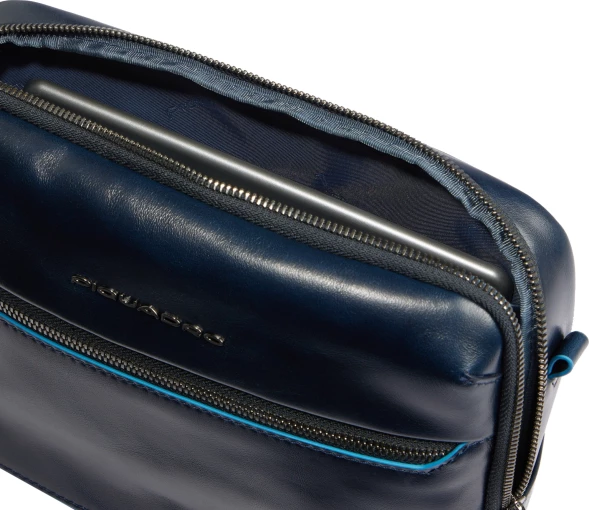 Сумка мужская Piquadro Blue Square CA6588B2/BLU2 синяя натур.кожа