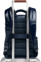 Рюкзак Piquadro Blue Square CA6858B2/BLU2 синий натур.кожа