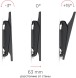 Кронштейн для телевизора Holder LCDS-5010 черный металлик 20&amp;quot;-40&amp;quot; макс.45кг настенный наклон