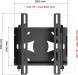 Кронштейн для телевизора Holder LCDS-5010 черный металлик 20&amp;quot;-40&amp;quot; макс.45кг настенный наклон