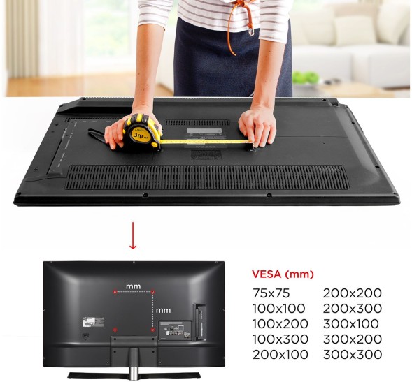 Кронштейн для телевизора Holder LCDS-5010 черный металлик 20&amp;quot;-40&amp;quot; макс.45кг настенный наклон
