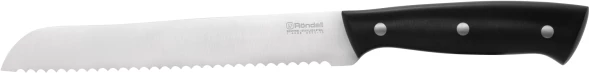Набор ножей кухон. Rondell Dual RD-1943 компл.:6предм. с подставкой черный подар.коробка