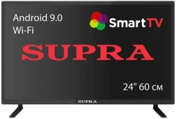 Телевизор LED Supra 24&amp;quot; STV-LC24ST0080W черный HD 60Hz DVB-T2 DVB-C USB WiFi Smart TV (RUS)