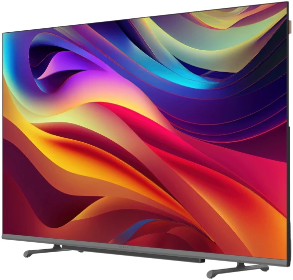 Телевизор QLED Digma Pro 65&amp;quot; QLED 65L Google TV Frameless черный/серебристый 4K Ultra HD 120Hz HSR DVB-T DVB-T2 DVB-C DVB-S DVB-S2 USB WiFi Smart TV