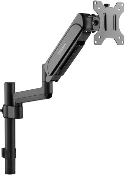 Кронштейн для мониторов ЖК Digma D-MM201 черный 17&amp;quot;-32&amp;quot; макс.9кг крепление к столешнице поворот и наклон