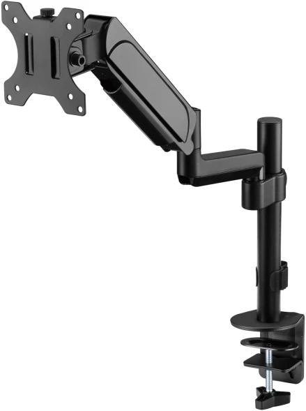 Кронштейн для мониторов ЖК Digma D-MM201 черный 17&amp;quot;-32&amp;quot; макс.9кг крепление к столешнице поворот и наклон