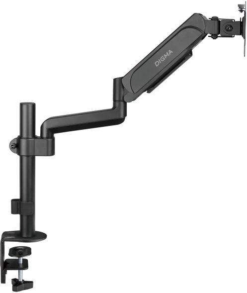 Кронштейн для мониторов ЖК Digma D-MM201 черный 17&amp;quot;-32&amp;quot; макс.9кг крепление к столешнице поворот и наклон