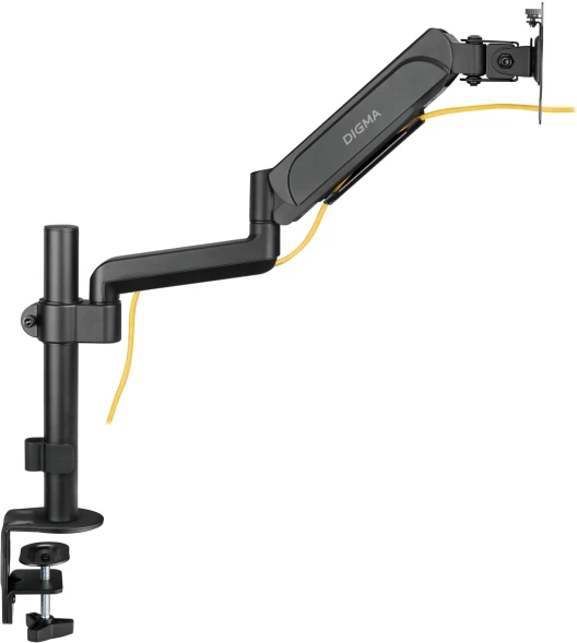 Кронштейн для мониторов ЖК Digma D-MM201 черный 17&amp;quot;-32&amp;quot; макс.9кг крепление к столешнице поворот и наклон