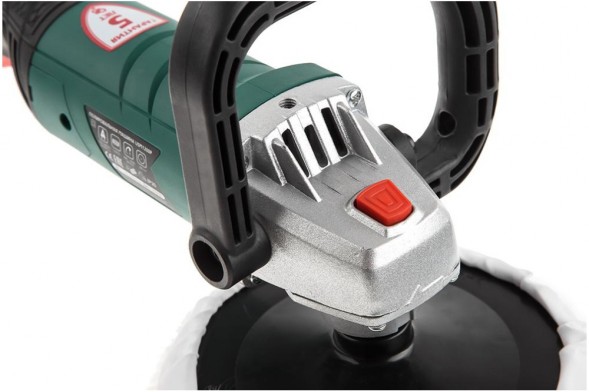 Полировальная машина Hammer USM1200P 1200Вт 3500об/мин рез.шпин.:M14 d=180мм (519462)