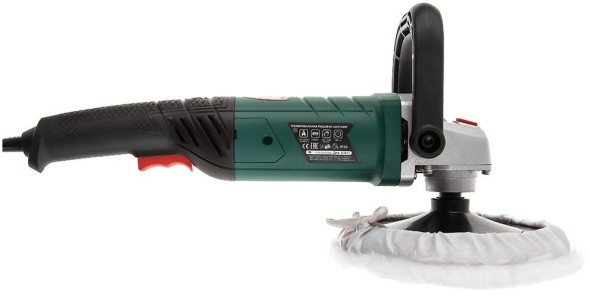 Полировальная машина Hammer USM1200P 1200Вт 3500об/мин рез.шпин.:M14 d=180мм (519462)