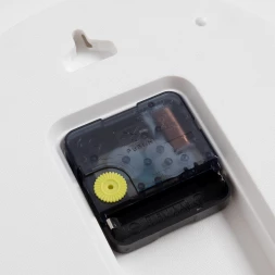 Часы настенные аналоговые Бюрократ WALLC-R85P D35см коричневый/белый (WALLC-R85P35/BROWN)