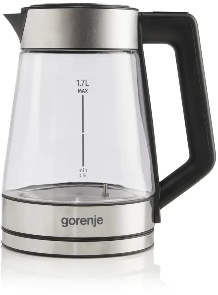 Чайник электрический Gorenje K17TRG 1.7л. 2200Вт нержавеющая сталь корпус: стекло/металл/пластик
