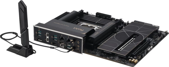 Материнская плата Asus PROART Z890-CREATOR WIFI Soc-1851 Intel Z890 4xDDR5 ATX AC`97 8ch(7.1) 1 x 10Gigabit + 1 x 2.5Gigabit RAID+HDMI+DP