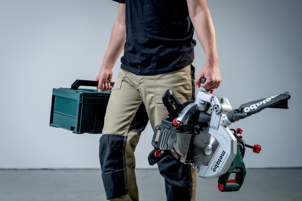 Торцовочная пила Metabo KS 216 M 1100Вт 5000об/мин d=216мм