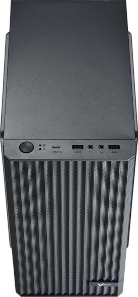 Корпус Formula Air Mesh G1 черный без БП mATX 1x80mm 2xUSB2.0 1xUSB3.1 audio
