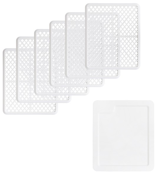 Сушка для фруктов и овощей Starwind SFD6431 6под. 400Вт синий