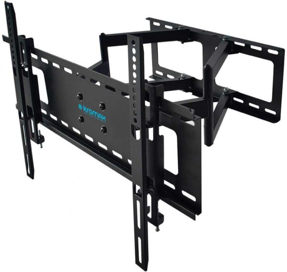 Кронштейн для телевизора Kromax ATLANTIS-80 черный 32&amp;quot;-75&amp;quot; макс.50кг настенный поворотно-выдвижной и наклонный