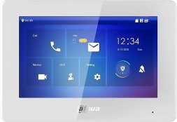 Видеодомофон Dahua DHI-VTH5421HB-W черный