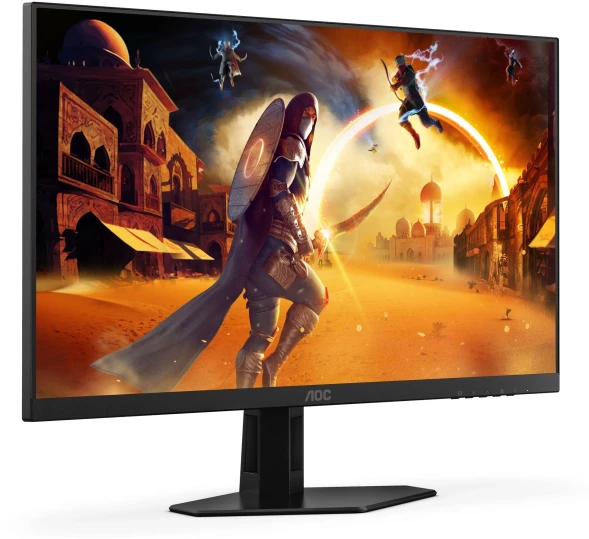 Монитор AOC 27&amp;quot; Gaming 27G4XE черный IPS LED 1ms 16:9 HDMI M/M матовая 300cd 178гр/178гр 1920x1080 180Hz FreeSync Premium DP FHD 4.41кг