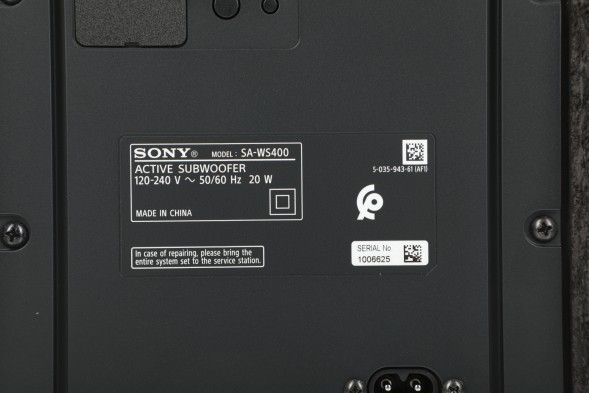 Саундбар Sony HT-S400 2.1 330Вт черный
