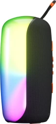 Колонка порт. Ural Молния Огонь черный/оранжевый 35W 1.1 BT/3.5Jack/USB-C 10м 2200mAh (УРАЛ МОЛНИЯ ОГОНЬ)
