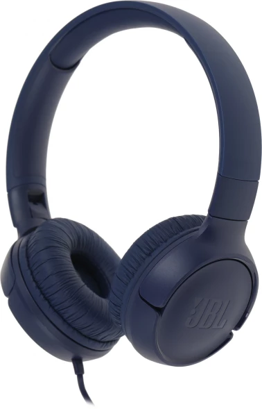 Гарнитура накладные JBL Tune 500 1.187м синий проводные оголовье (JBLT500BLU)