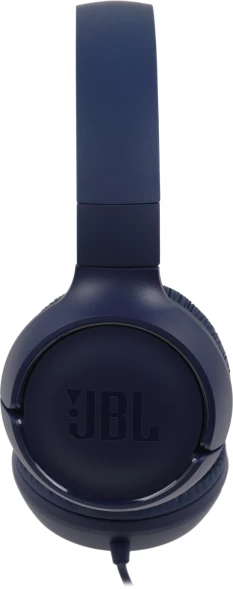 Гарнитура накладные JBL Tune 500 1.187м синий проводные оголовье (JBLT500BLU)