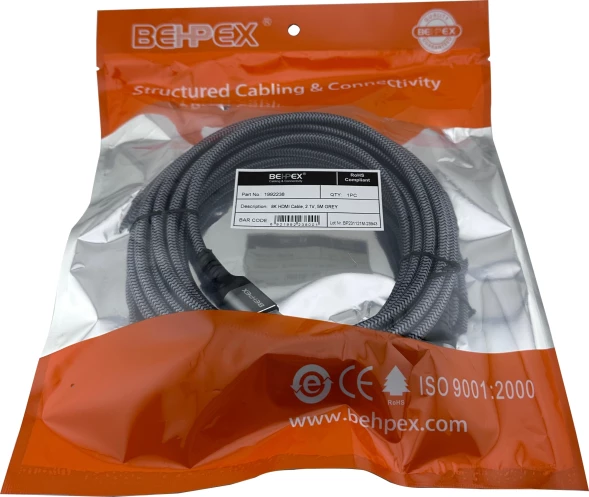 Кабель 2.1V ver2.1 HDMI (m) HDMI (m) 5м черный