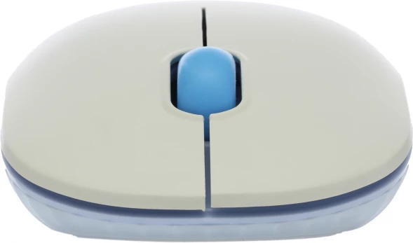 Мышь Acer OMR205 белый/голубой оптическая 1200dpi беспров. USB для ноутбука 3but (ZL.MCEEE.02H)