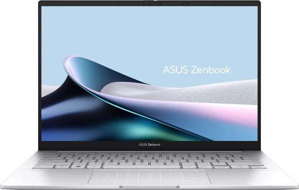 Ноутбук Asus Zenbook 14 OLED UX3405MA-QD993 Core Ultra 9 185H 16Gb SSD512Gb Intel Arc 14&amp;quot; OLED FHD+ (1920x1200) без ОС silver WiFi BT Cam Bag (90NB11R2-M01SV0)