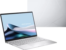Ноутбук Asus Zenbook 14 OLED UX3405MA-QD993 Core Ultra 9 185H 16Gb SSD512Gb Intel Arc 14&amp;quot; OLED FHD+ (1920x1200) без ОС silver WiFi BT Cam Bag (90NB11R2-M01SV0)