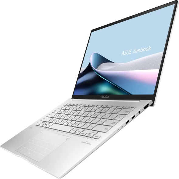 Ноутбук Asus Zenbook 14 OLED UX3405MA-QD993 Core Ultra 9 185H 16Gb SSD512Gb Intel Arc 14&amp;quot; OLED FHD+ (1920x1200) без ОС silver WiFi BT Cam Bag (90NB11R2-M01SV0)