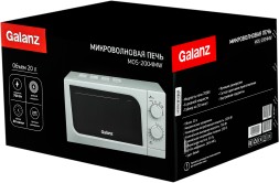 Микроволновая Печь Galanz MOS-2004MW 20л. 700Вт белый