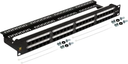 Патч-панель Lanmaster LAN-PPC48U5E 19&amp;quot; 2U 48xRJ45 кат.5E UTP