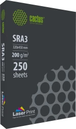 Бумага Cactus CS-LPSRA3200250 SRA3/200г/м2/250л./белый CIE170% для лазерной печати