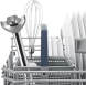 Блендер погружной Bosch CleverMixx MSM24500 400Вт белый