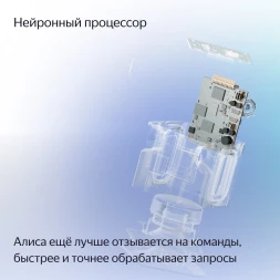 Умная колонка Yandex Станция Миди YNDX-00054PNK Алиса малиновый 24W 1.0 BT/Wi-Fi 10м