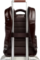 Рюкзак Piquadro Blue Square CA6858B2/MO красное дерево натур.кожа