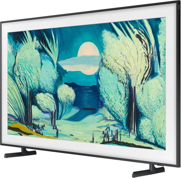 Телевизор QLED Samsung 50&amp;quot; QE50LS03FAUXRU The Frame черный 4K Ultra HD 60Hz DVB-T2 DVB-C DVB-S2 USB WiFi Smart TV