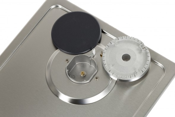 Газовая варочная поверхность Lex GVS 321 IX нержавеющая сталь