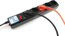 Сетевой фильтр Powercube SPG5-С3 3м (5 розеток) черный (коробка)