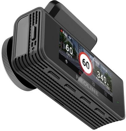 Видеорегистратор Neoline Argus Dual черный 2160x3840 140гр. GPS внутренняя память:256Mb карта в комплекте:64Gb Sigmastar SSG86296