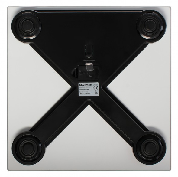 Весы напольные электронные Starwind SSP6020 макс.180кг рисунок