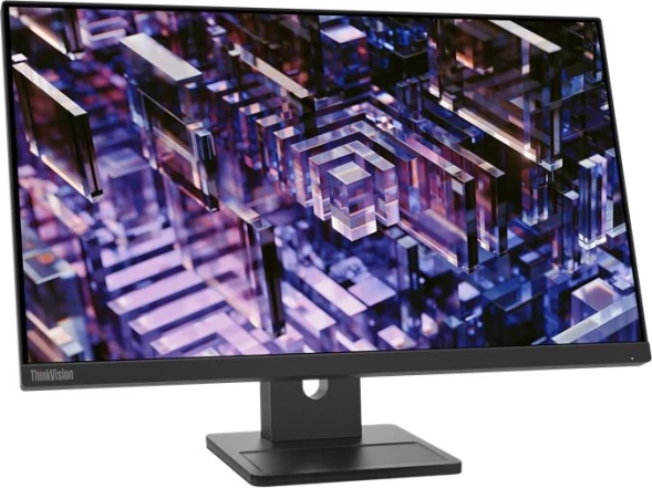 Монитор Lenovo 23.8&amp;quot; ThinkVision E24q-30 черный IPS LED 4ms 16:9 HDMI M/M матовая HAS Piv 1300:1 300cd 178гр/178гр 2560x1440 100Hz DP 2K 5.05кг