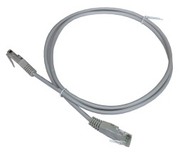 Патч-корд Lanmaster TWT2-45-45-3.0-GY RJ-45 вил.-вилка RJ-45 кат.5E 3м серый ПВХ