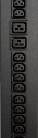 Блок распределения питания Lanmaster TWT-PDVMT3-6X36-16A верт.размещ. 6xC19 36xC13 с мониторингом 16A IEC 309 3м