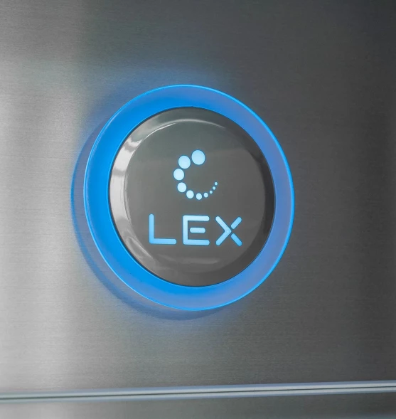 Холодильник Lex LCD505BmID 3-хкамерн. синий металлик инвертер