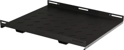 Полка стационарная Lanmaster TWT-CBB-S4-12/100 1U нагр.:100кг. 852мм черный