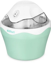 Мороженица Kitfort КТ-1835 7Вт 500мл. мятный/белый